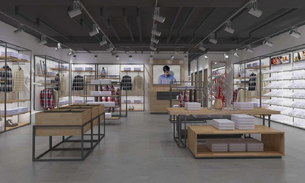 clothes display stand