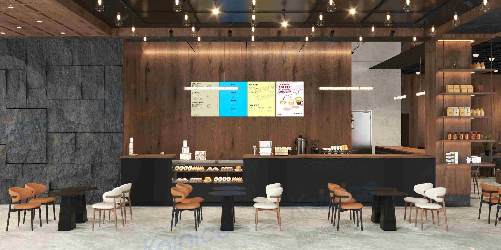 coffee table book display