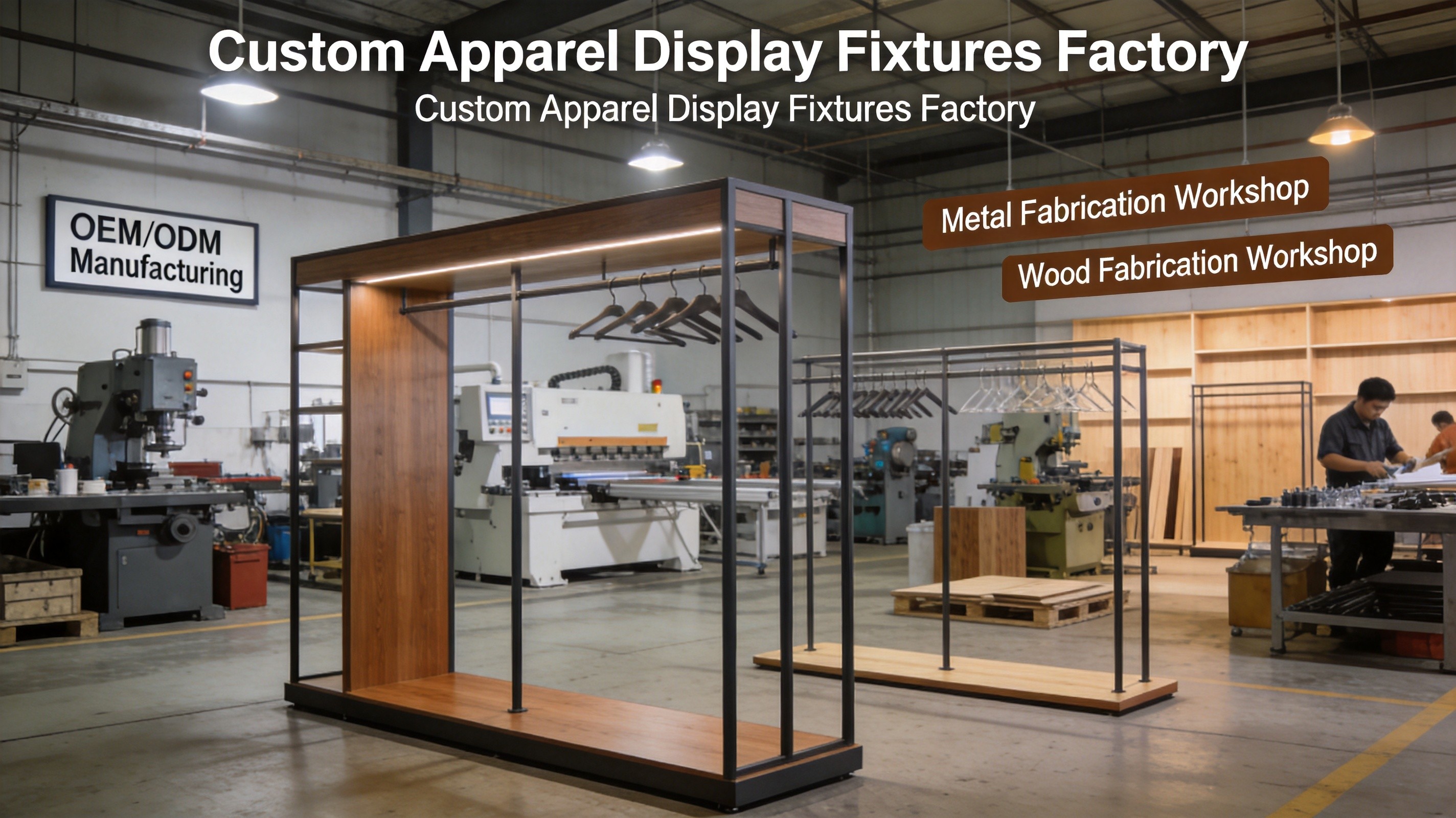 Custom Apparel Display Fixtures OEM/ODM: The Complete B2B Manufacturing Guide