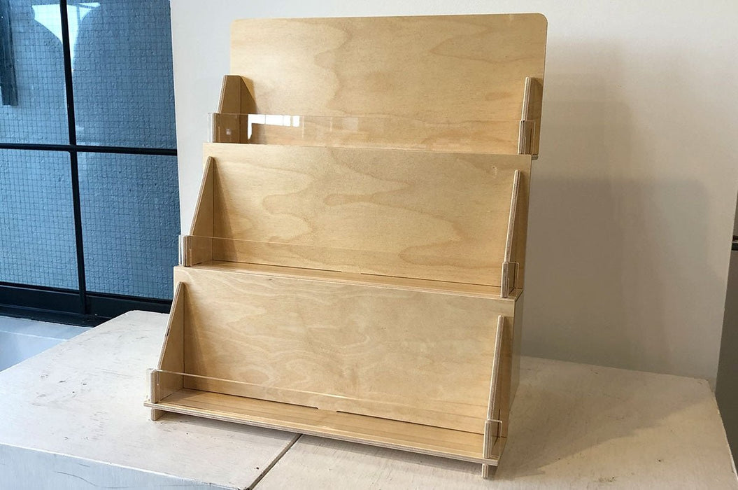 Acrylic and Wood Hybrid Display Racks: Elevating Modern Retail Interiors